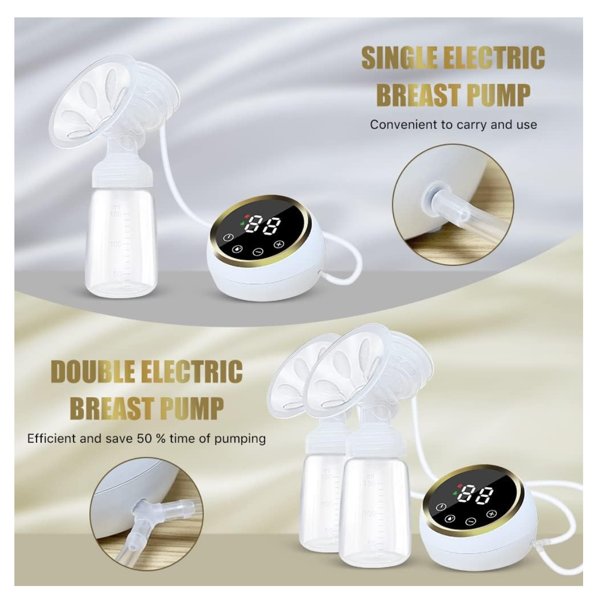 Miniatura 3 de Extractor leche materna eléctrico MY 372